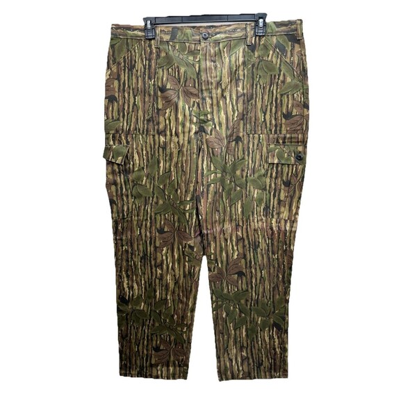 Vintage Liberty Pants Size XL Realtree Camo Cargo Adjustable Waist Hunting 90s - Picture 1 of 9